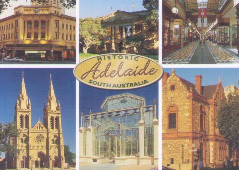 Historic Adelaide, multiple views