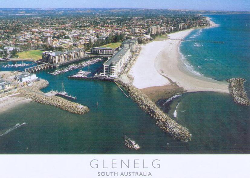 Glenelg, aerial view