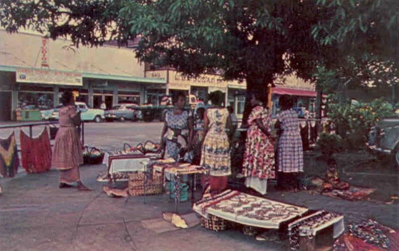 Suva, street scene