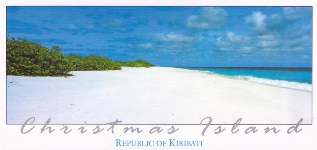 Christmas Island – A perfect sandy beach