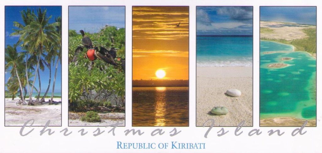 Christmas Island – five images with sunset – Mauri