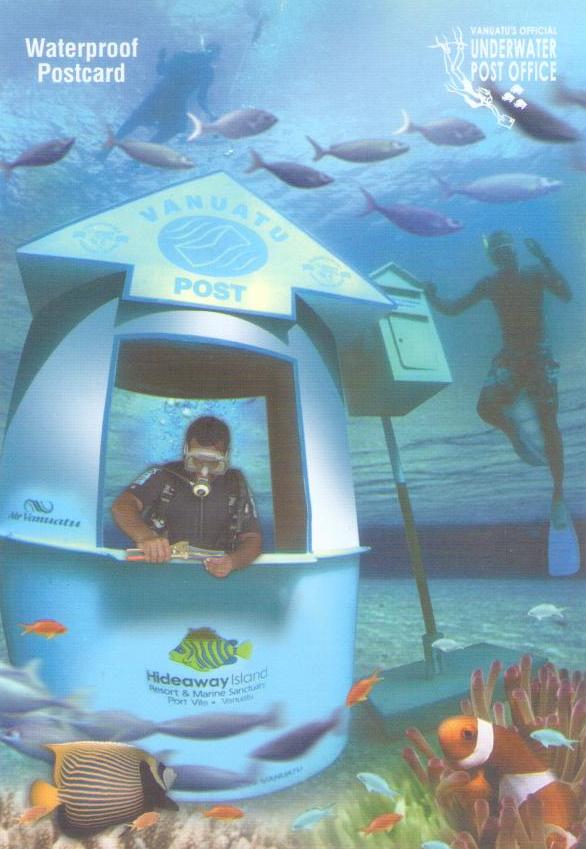 Underwater Post Office – Waterproof – postman