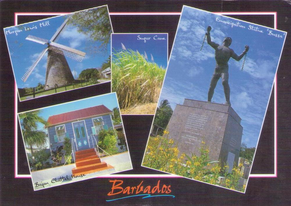 Greetings from Barbados, multiple views