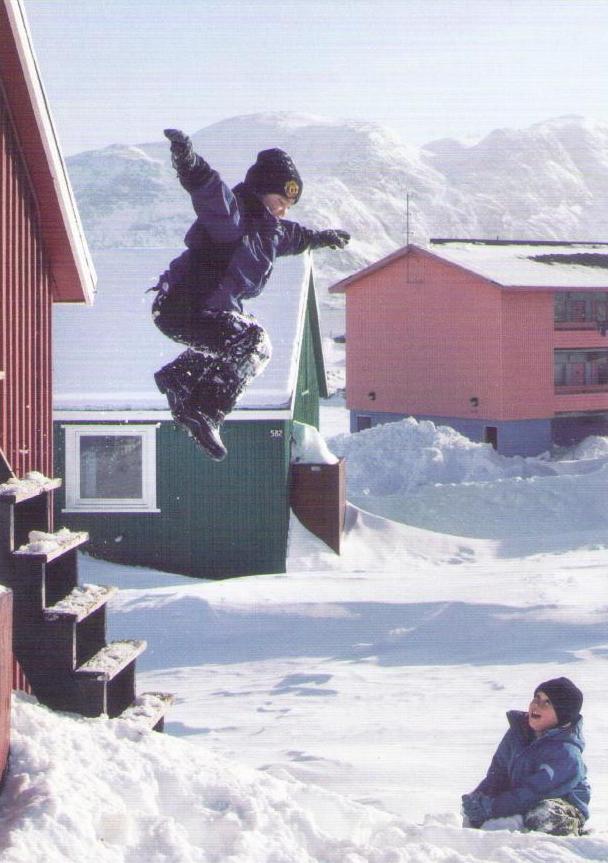 Greenlandic Children at play