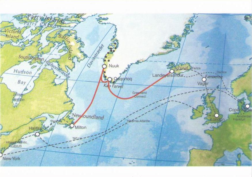 Greenland Connect:  The submarine cable