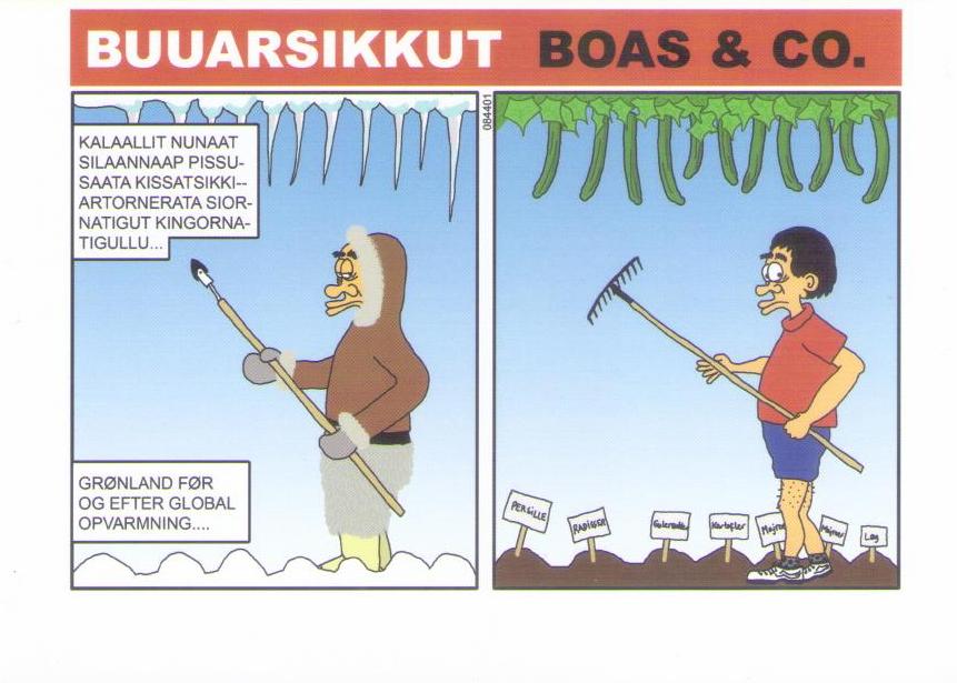 Greenlandic Cartoons II:  Buuarsikkut (Boas & Co.)