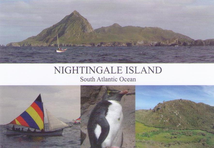 Nightingale Island, multiple views (Tristan da Cunha)