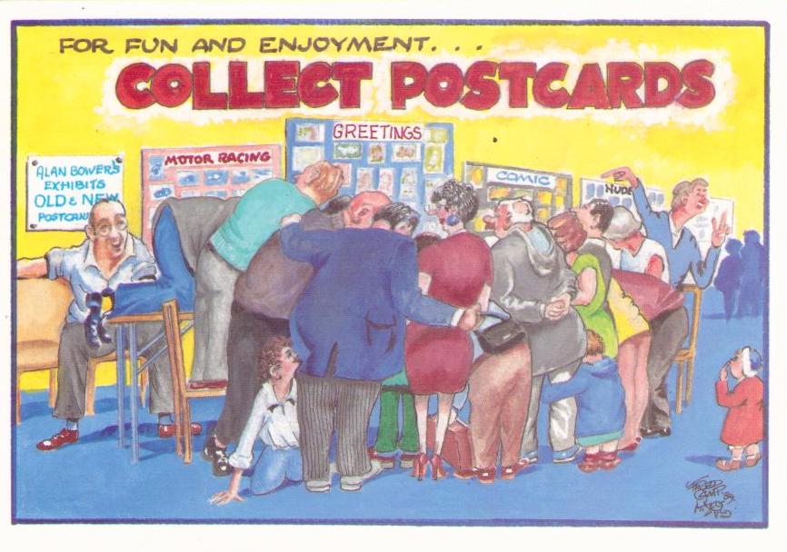 For fun and enjoyment … Collect Postcards