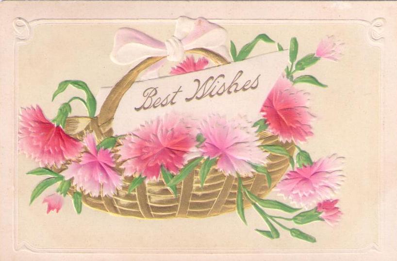 Best wishes (flower basket) (USA)