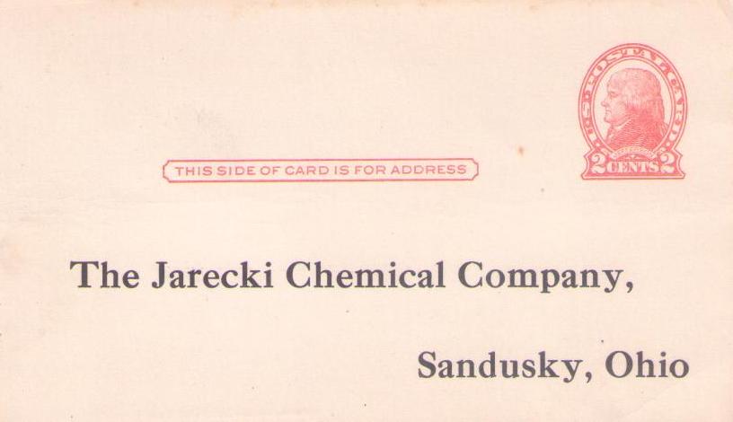 The Jarecki Chemical Company, Sandusky (Ohio, USA)