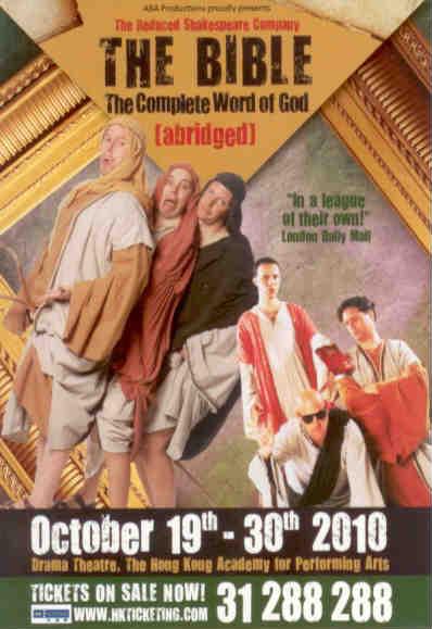 The Reduced Shakespeare Company, The Bible (Hong Kong)