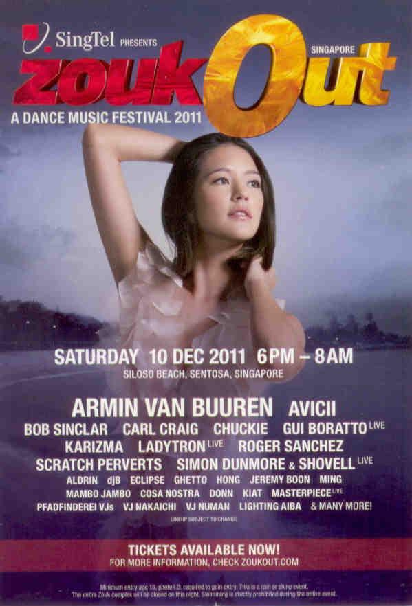 Zouk Out Dance Music Festival 2011 (Singapore)