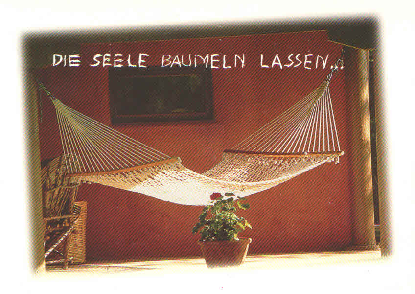 Die seele baumeln lassen … (Germany)