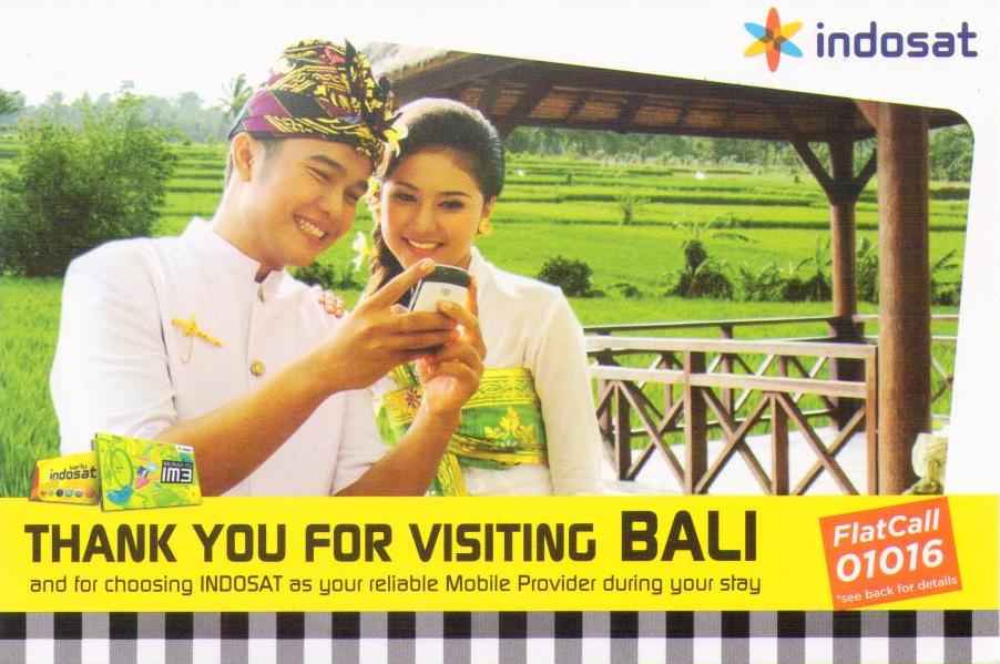 Thank you for visiting Bali – Indosat (Indonesia)