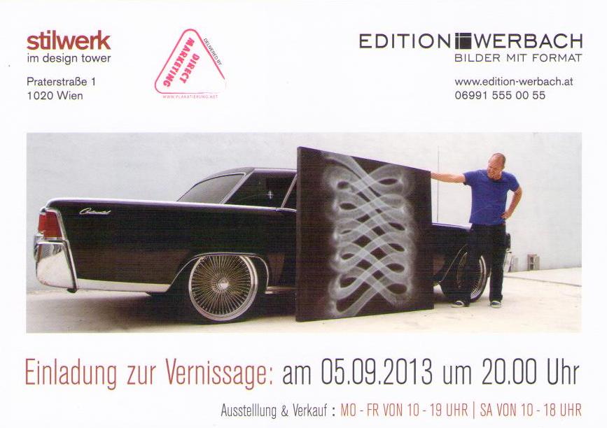 Edition Werbach, stilwerk, car (Austria) (not a postcard)