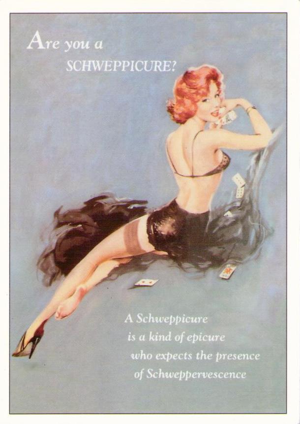 Are you a Schweppicure?
