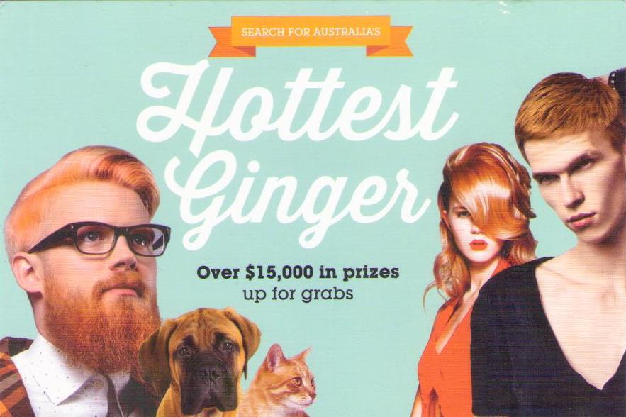 Search for Australia’s Hottest Ginger