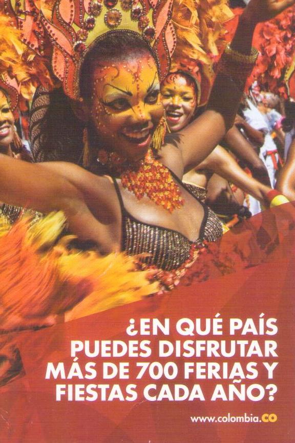 Festivals (Colombia) Global Postcard Sales