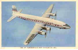 Continental Airlines, Douglas DC-6B (N90960)
