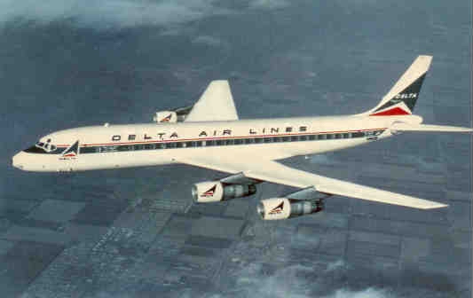Delta Airlines DC-8 Fanjet