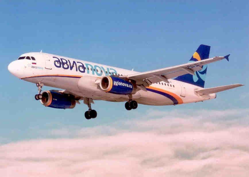 avianova Airbus 320 (Russia)