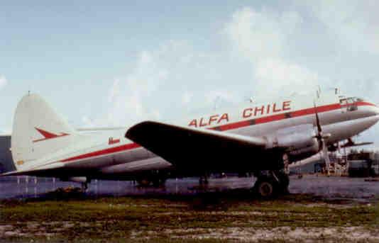 Alfa Chile, Curtiss C-46 Commando