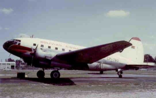 Bolivian Airways, Curtiss C-46 Commando (CP-760)