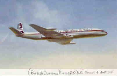 B.O.A.C. Comet 4 Jetliner