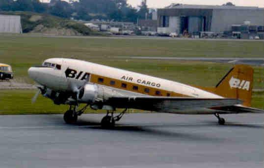 British Island Airways, Air Cargo, Douglas DC-3