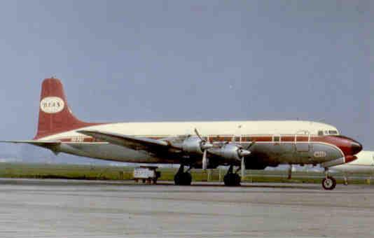 British Island Airways, Douglas DC-6 (OO-PAY)