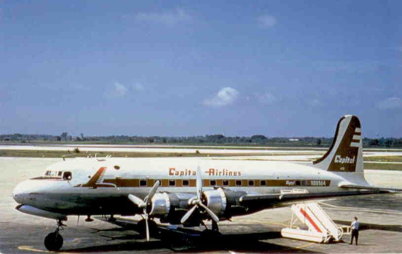 Capital Airlines, Douglas DC-6 (N88864)