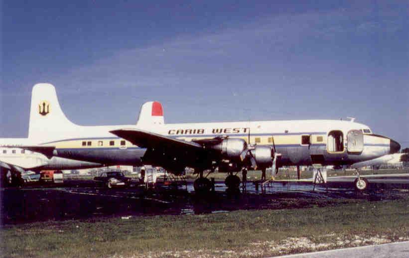 Carib West Airlines, Douglas DC-6