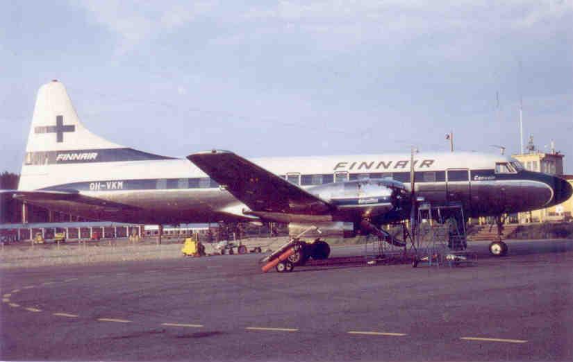 Finnair, Convair CV-340 (OH-VKM)