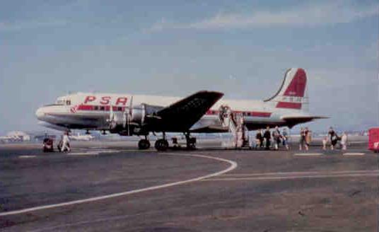 Pacific Southwest Airlines DC-4