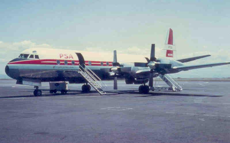 Pacific Southwest Airlines, Lockheed L-188 (N174PS)