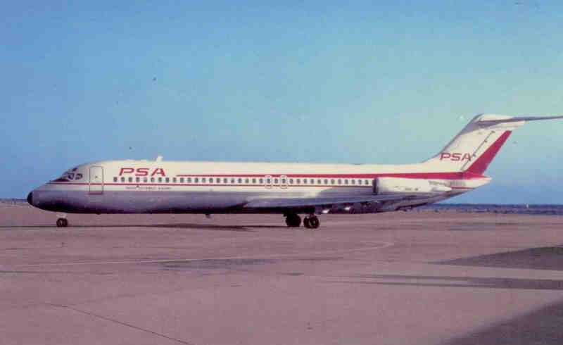 Pacific Southwest Airlines, DC-9 (N981PS)