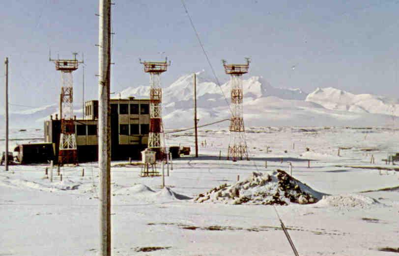 Cold Bay, Flight Service and Frosty Mountain (Alaska)