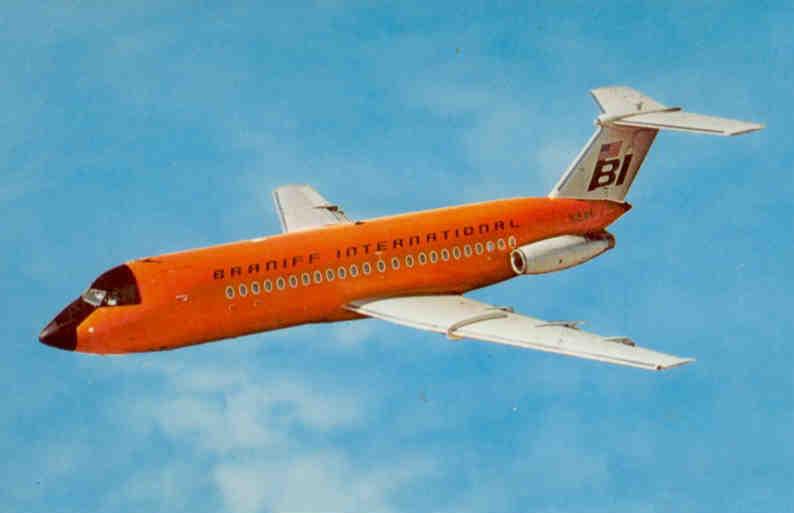 Braniff International, BAC111-203AE (N1544)