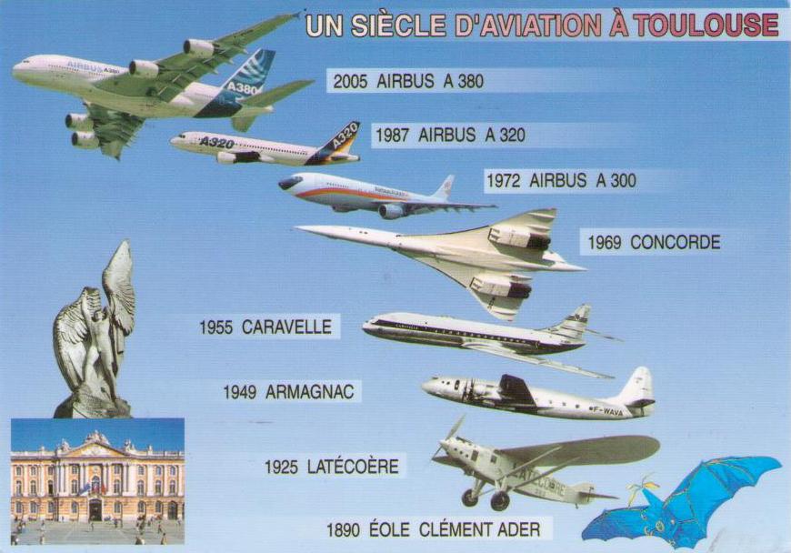 Un Siecle d’Aviation a Toulouse (France)