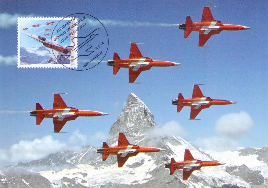 100 years Swiss Air Force F-5 Tiger (Maximum Card)