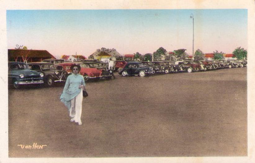 Saigon, Station d’Auto-Tourisme a l’Aerodrome Tan Son Nhut