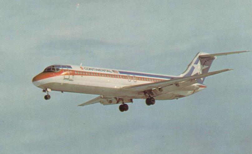 Continental Airlines, McDonnell Douglas DC-9