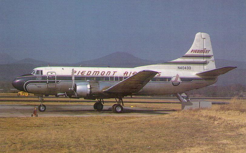 Piedmont Airlines, Martin 4-0-4 (N40433)