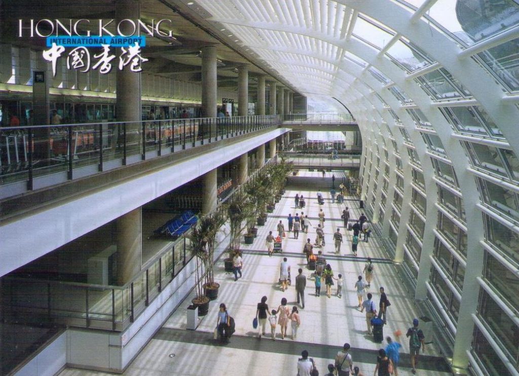 Chek Lap Kok Airport terminal (Hong Kong)