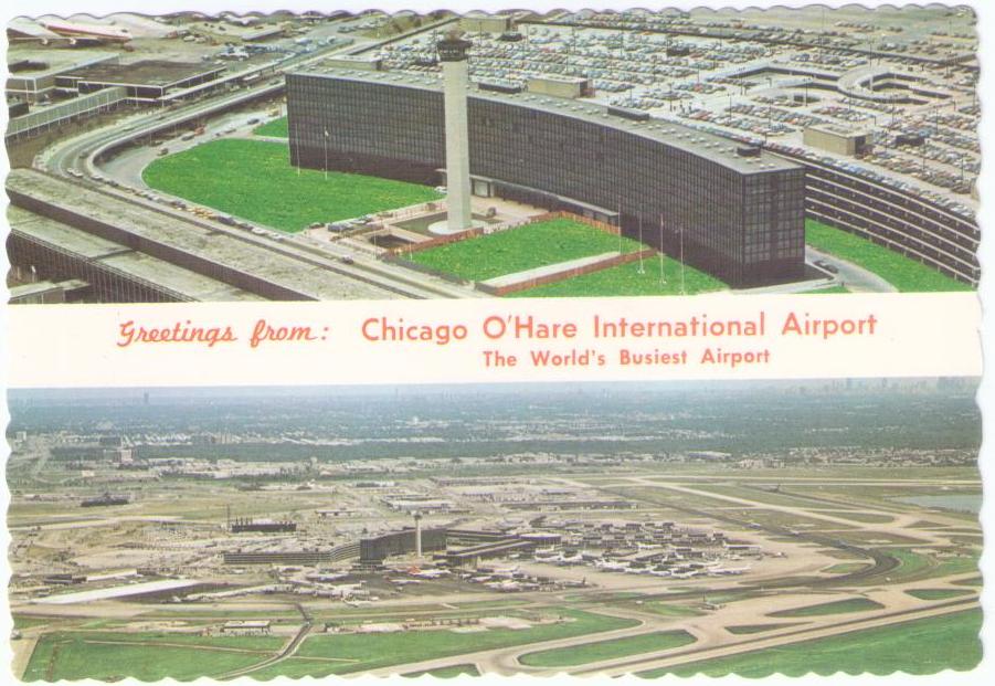 Greetings from Chicago O’Hare International Airport (USA)