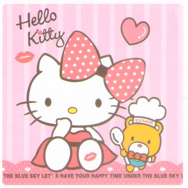 Hello Kitty and EVA Air