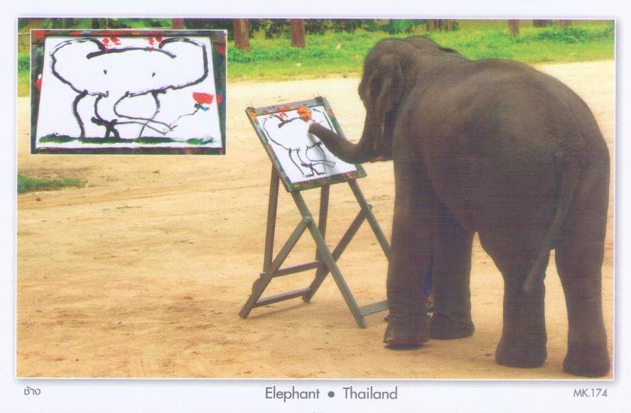 Elephant art (Thailand)