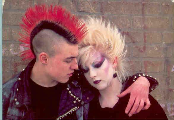 British punk couple
