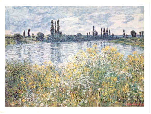Claude Monet, Banks of the Seine, Vetheuil