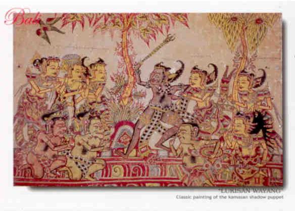 Lukisan Wayang (Bali)